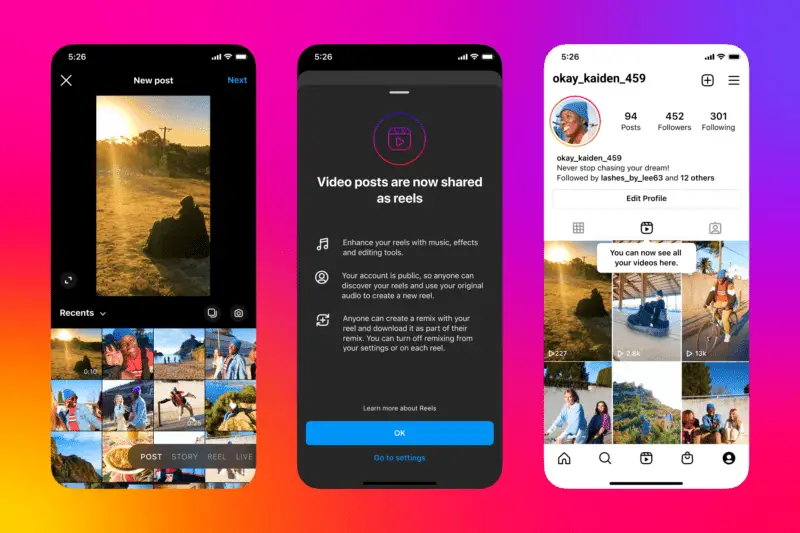 Instagram Increases Reels Length to 15 Minutes