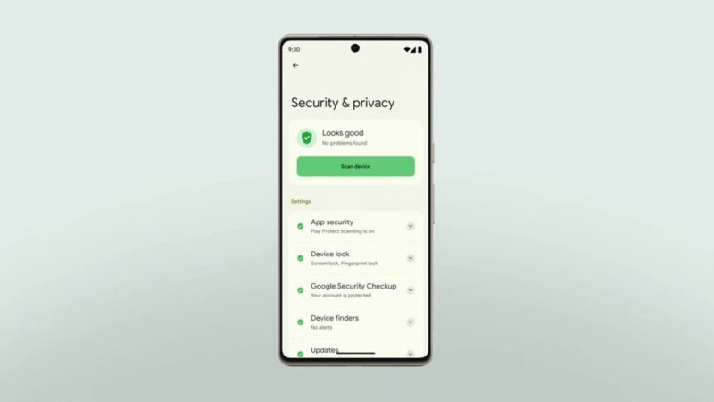 Android 13 Introduces New Privacy and Security Hub