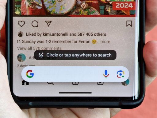 Circle to Search May Soon Let You Search by What's Playing